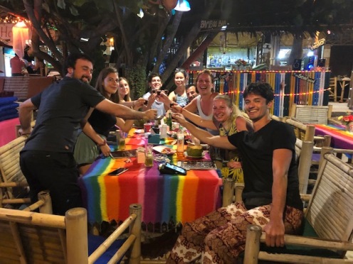Private beach party with the Krabi Gang